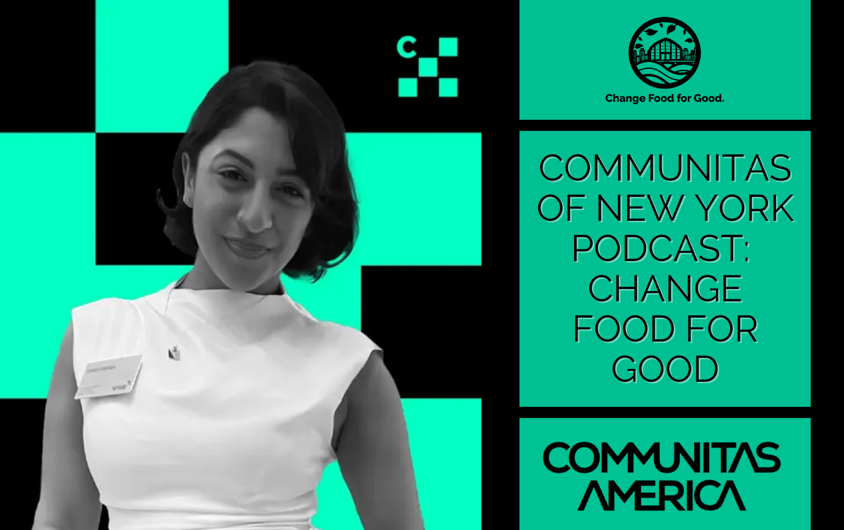 Samia Lemfadli of Change Food for Good on the Communitas Podcast